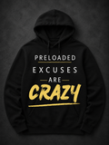 Preloaded Excuses Hoodie (Yellow)