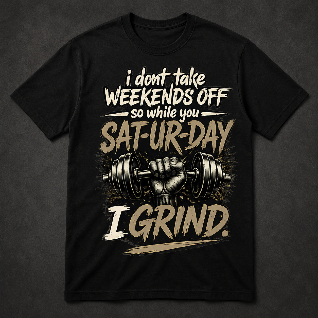 SAT-UR-DAY I Grind T-Shirt