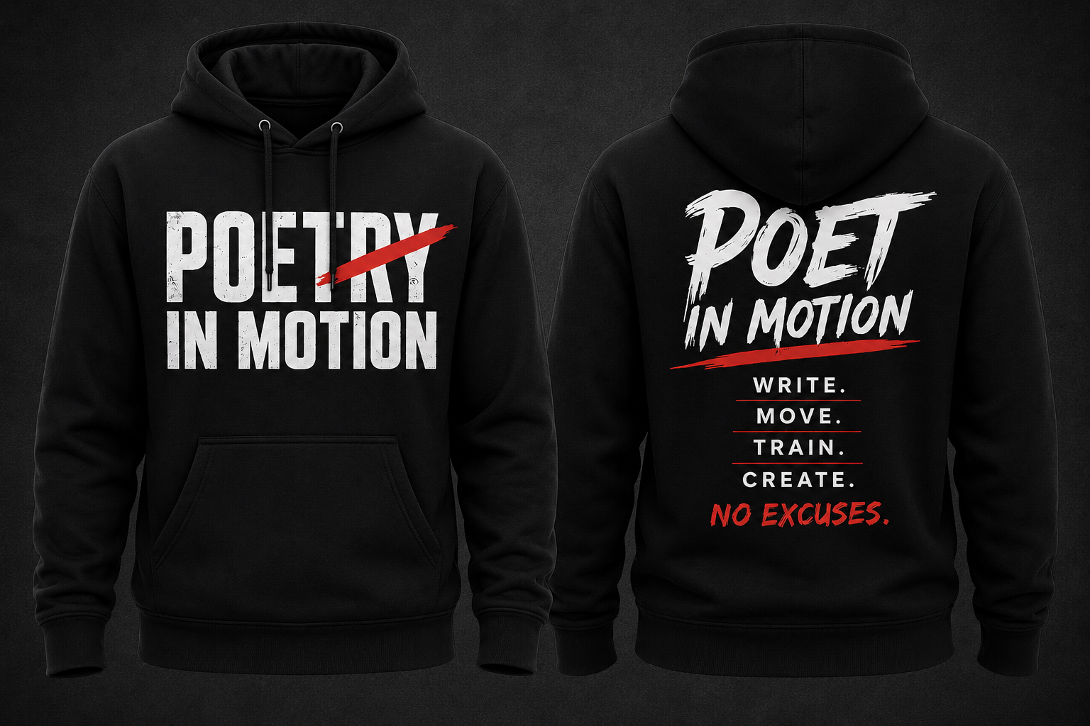 Poetry In Motion Hoodie